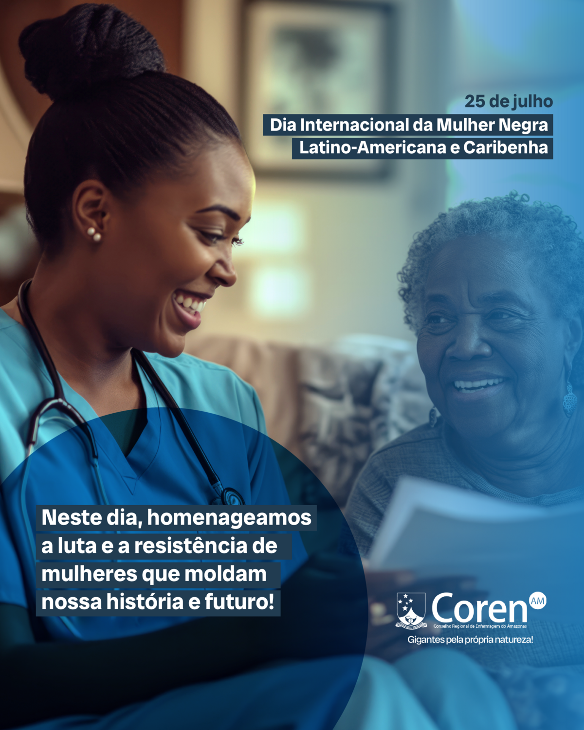 dia-da-mulher-negra-latino-americana-e-caribenha-enfermagem-tem-maioria-negra-e-feminina