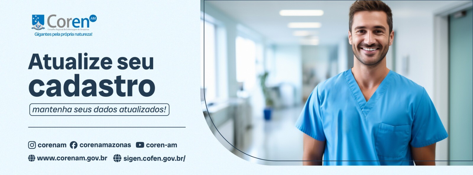 coren-am-convoca-profissionais-de-enfermagem-para-atualizarem-dados-cadastrais-on-line