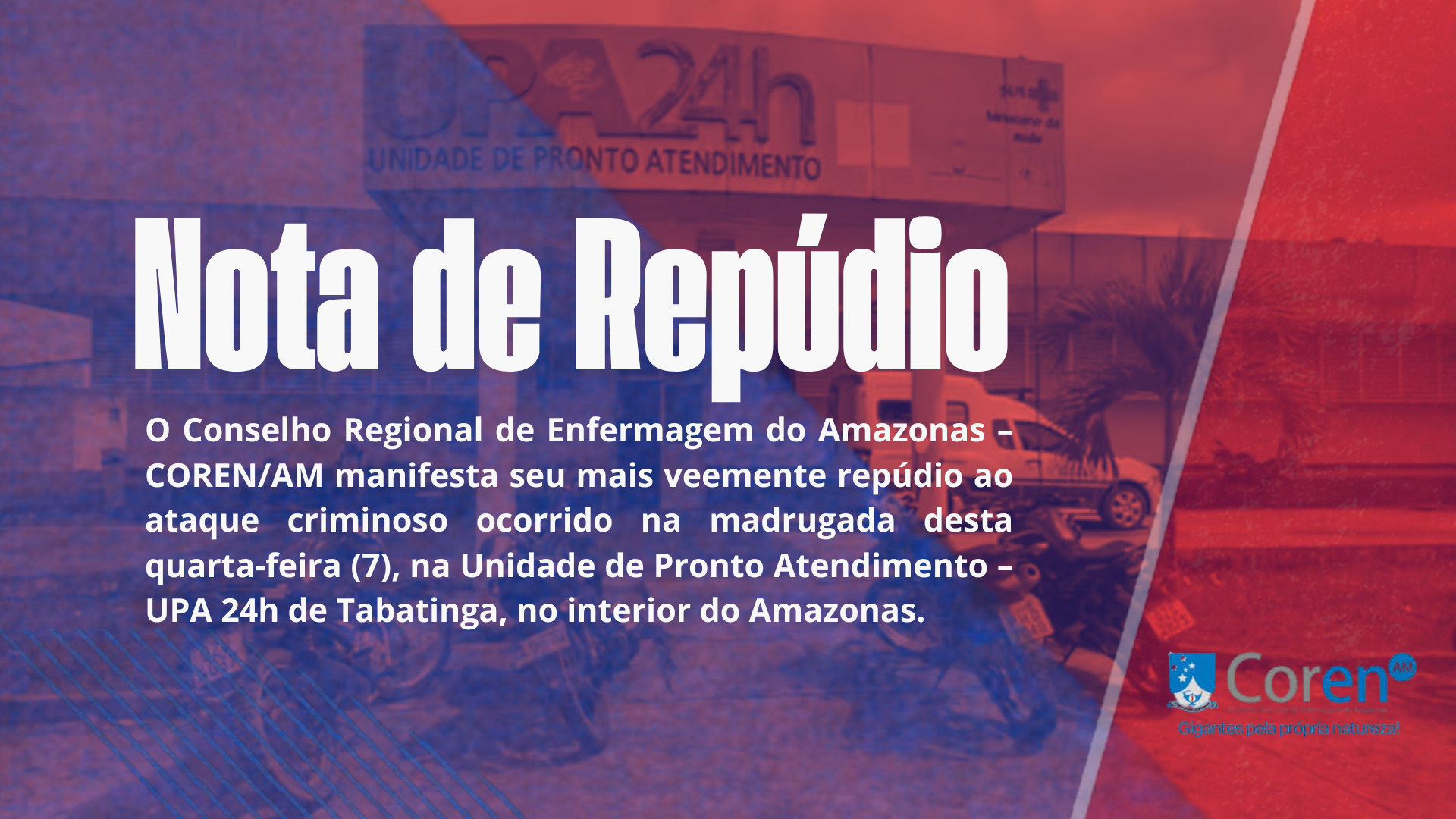 NOTA DE REPÚDIO
